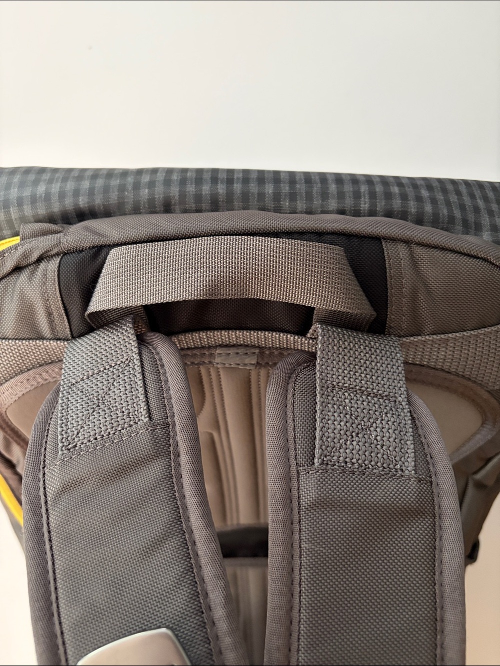 Timbuk2 Phoenix Laptop Backpack Gray Yellow - Picture 13 of 15